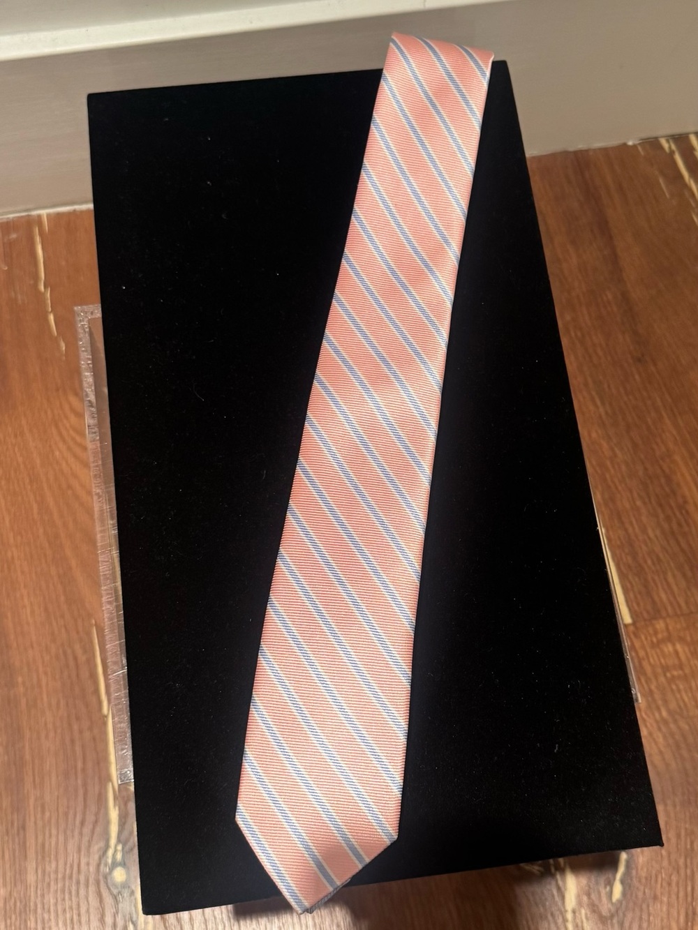 J. Crew Pink 100% silk crew cuts boy’s tie